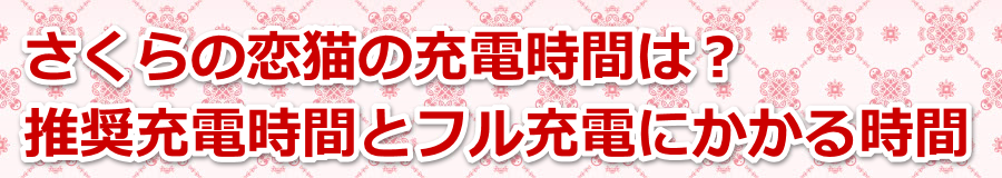 ������̗��L�̏[�d���Ԃ́H�������[�d���Ԃƃt���[�d�ɂ����鎞��